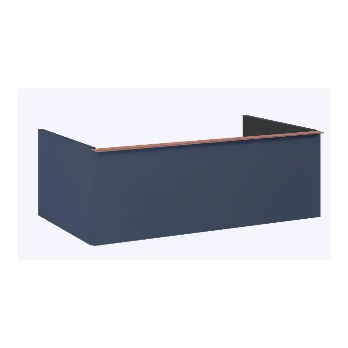 Produkt polecany - Komoda look 80 1s navy blue matt pdw RE080803027030