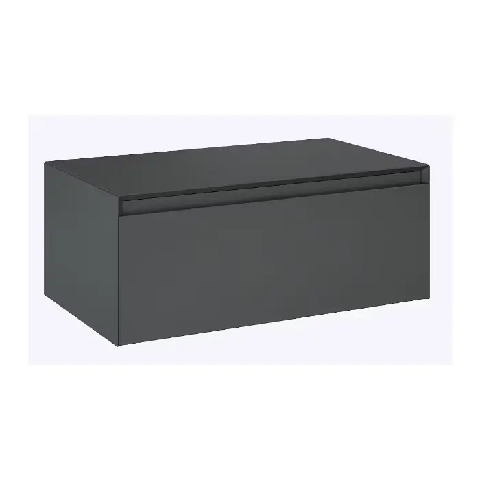 Komoda split slim 80 1s anthracite matt z blatem pdw RE080804056010 | Wyprzedaż
