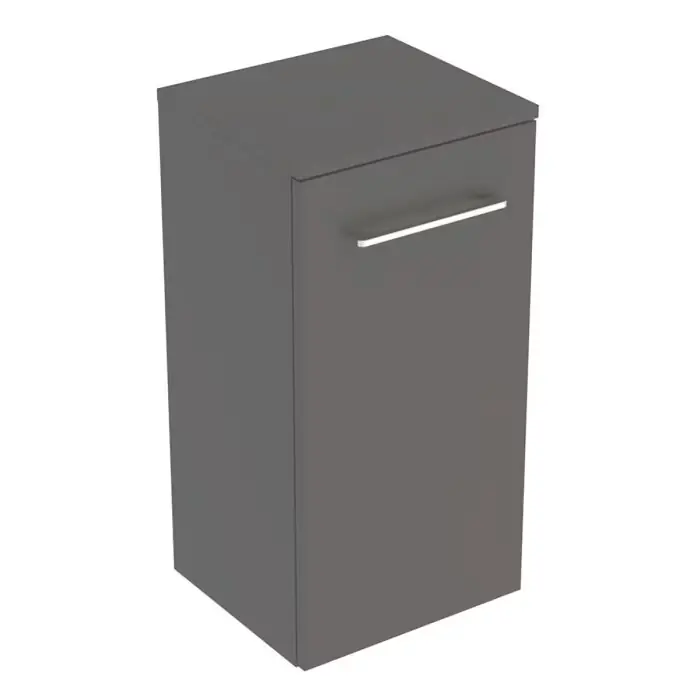 Szafka boczna selnova square, z jednymi drzwiami 33x65x29.7cm, lava 501.273.00.1 | Cena promocyjna