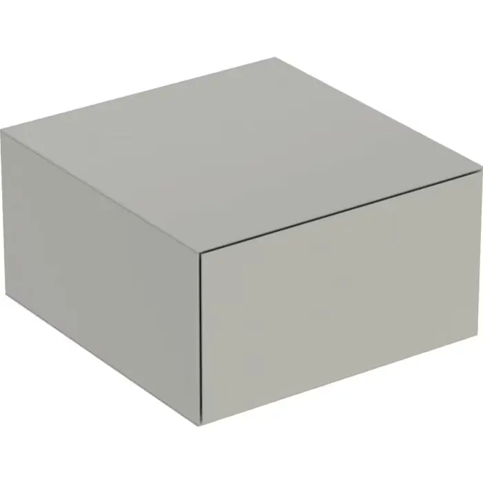 Szafka boczna one, z jedną szufladą 45x24.5x47cm, greige / lakierowany matowy 505.078.00.7 | Od ręki