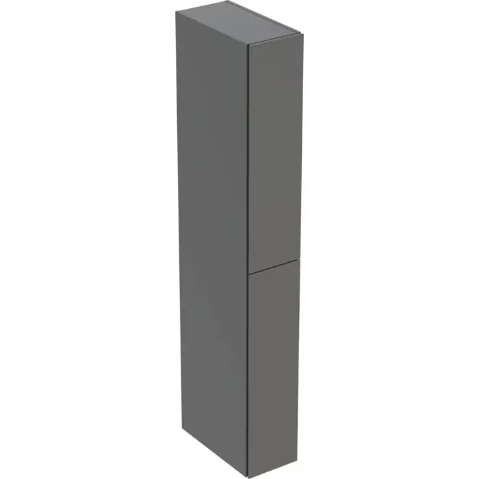 Wysoka szafka geberit, z dwoma schowkami wysuwanymi 24x180x48cm, korpus i front lava / lakierowany matowy 503.011.JK.1 - Nowy produkt