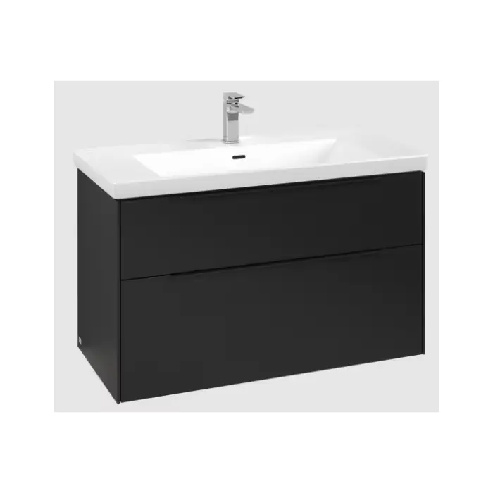 Oszczędź | Subway 3.0 szafka podumywalkowa, z oświetleniem, 2 elementy wysuwane, 973 x 576 x 478 mm, volcano black C570L1VL