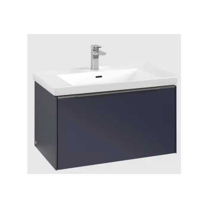 Nowość w sklepie - Subway 3.0 szafka podumywalkowa, z oświetleniem, 1 element wysuwany, 772 x 429 x 478 mm, marine blue C573L0VQ