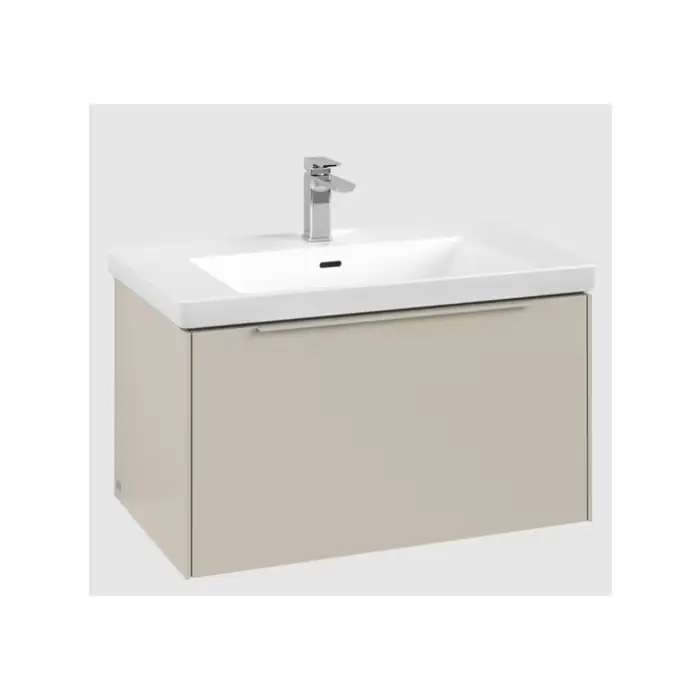 Tylko dziś | Subway 3.0 szafka podumywalkowa, z oświetleniem, 1 element wysuwany, 772 x 429 x 478 mm, cashmere grey C573L2VN