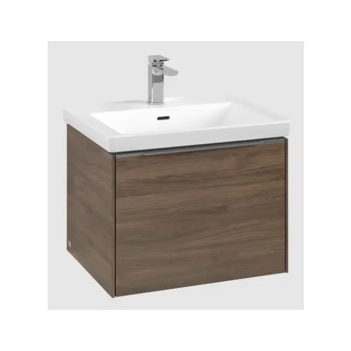 Na stanie | Subway 3.0 szafka podumywalkowa, z oświetleniem, 1 element wysuwany, 572 x 429 x 478 mm, arizona oak C577L0VH