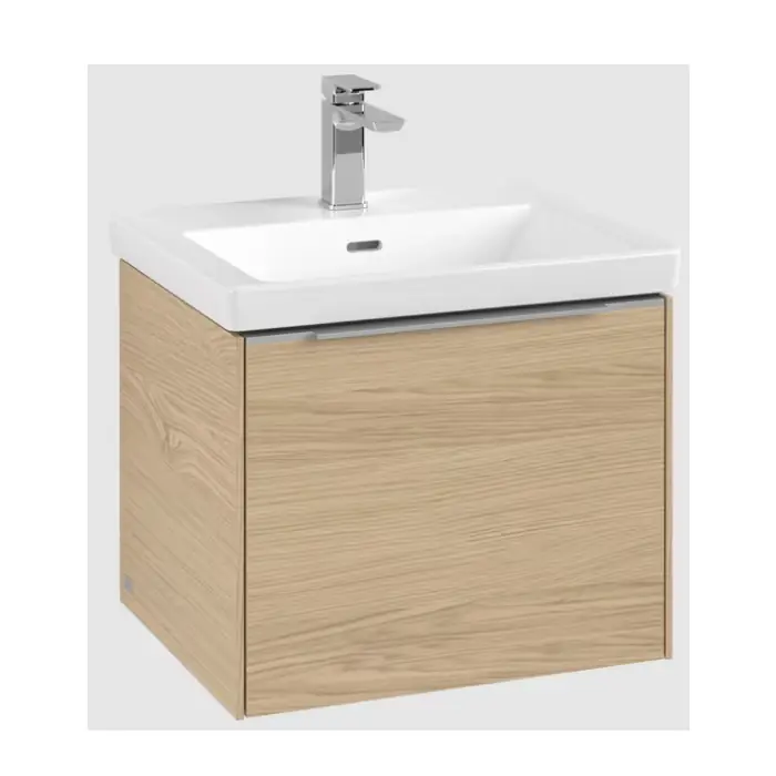 Nie zwlekaj | Subway 3.0 szafka podumywalkowa, z oświetleniem, 1 element wysuwany, 523 x 429 x 448 mm, nordic oak C579L0VJ