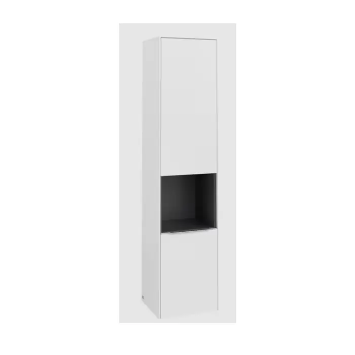 Subway 3.0 szafka wysoka, 2 drzwi, 400 x 1710 x 362 mm, pure white / pure white C58800VF - Nowość już dostępna