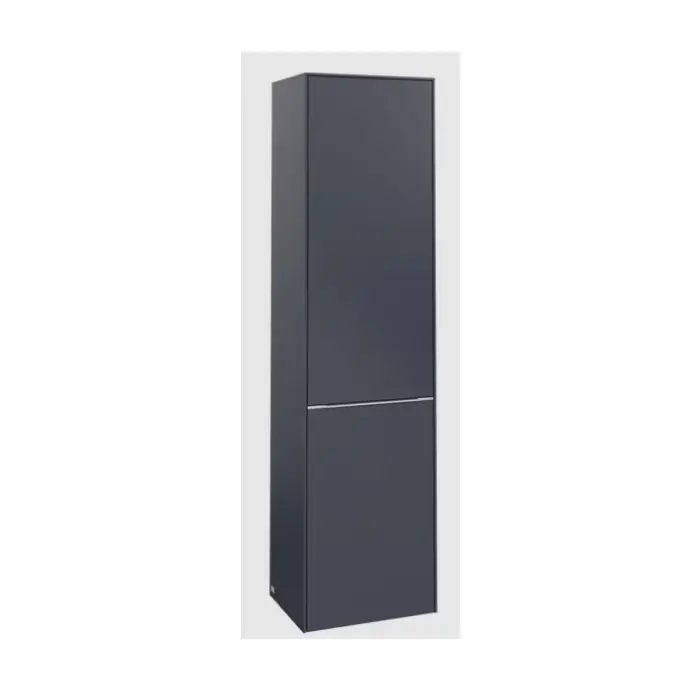 Subway 3.0 szafka wysoka, 1 drzwi, 1 uchylny kosz na pranie, 450 x 1710 x 362 mm, marine blue / marine blue C59200VQ - Niska cena
