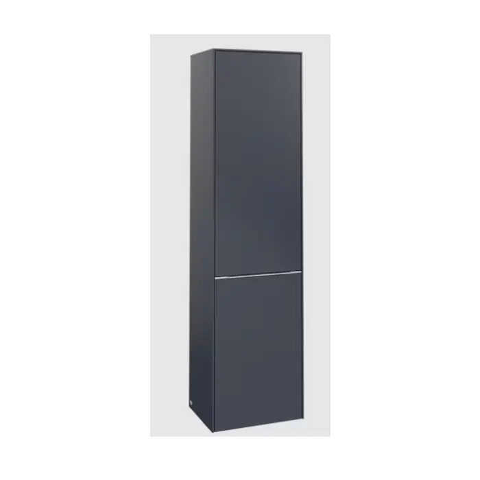 Cena producenta | Subway 3.0 szafka wysoka, 1 drzwi, 1 uchylny kosz na pranie, 450 x 1710 x 362 mm, marine blue / marine blue C59300VQ