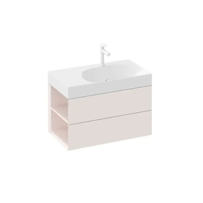 Szafka pod umywalkę sd lite 800 l wersja lewa, alabaster pink X000001878 - Ostatnie dni promocji