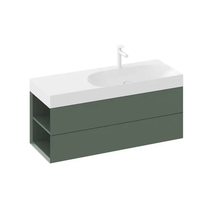 Kup dziś - Szafka pod umywalkę sd lite 120 l wersja lewa, grey green X000001882