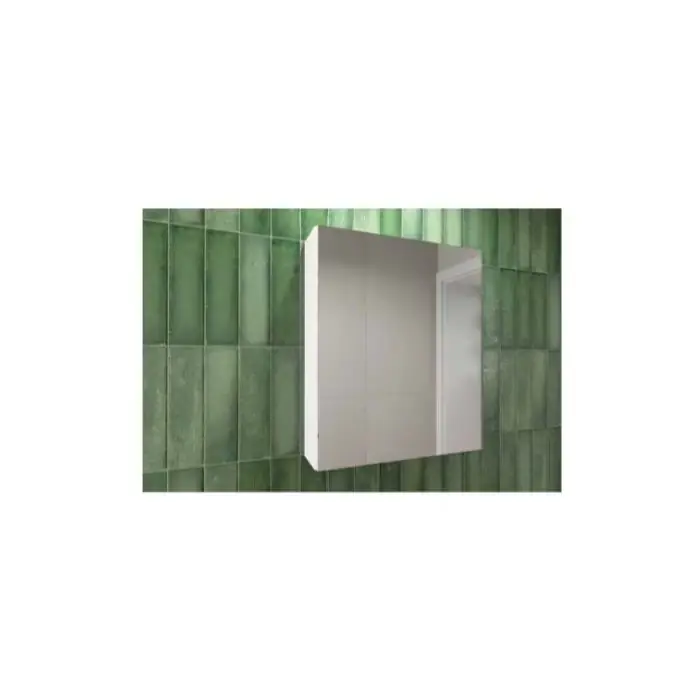 Tylko w tym tygodniu | Ottima szafka wisząca z lustrem 60x60x15 dsm biały połysk AQ.401-1506011