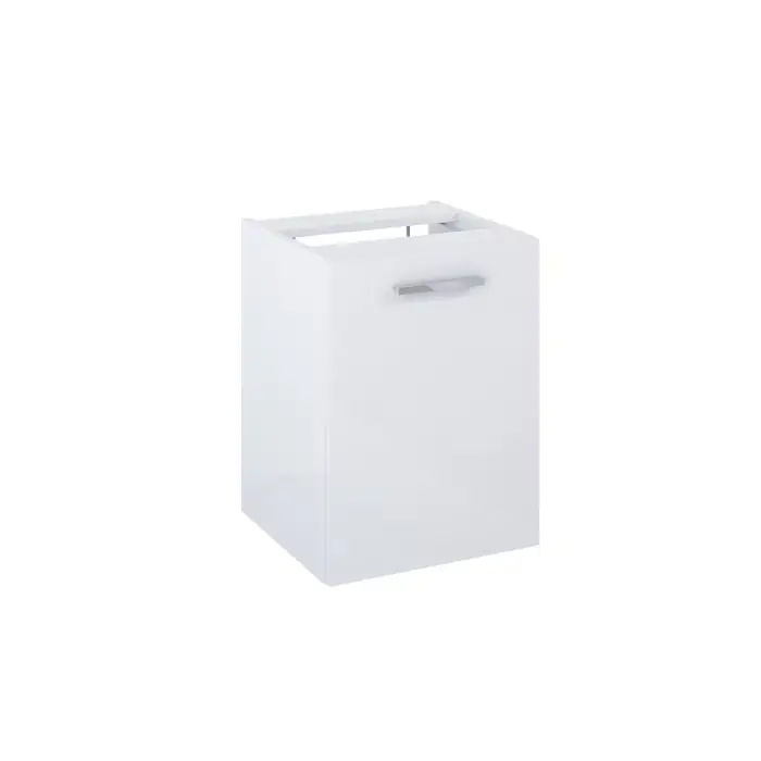 Kwadro moduł boczny 40 cm z koszem cargo, do kompletacji z szafkami oraz blatami, biały połysk A857973806 - Superoferta