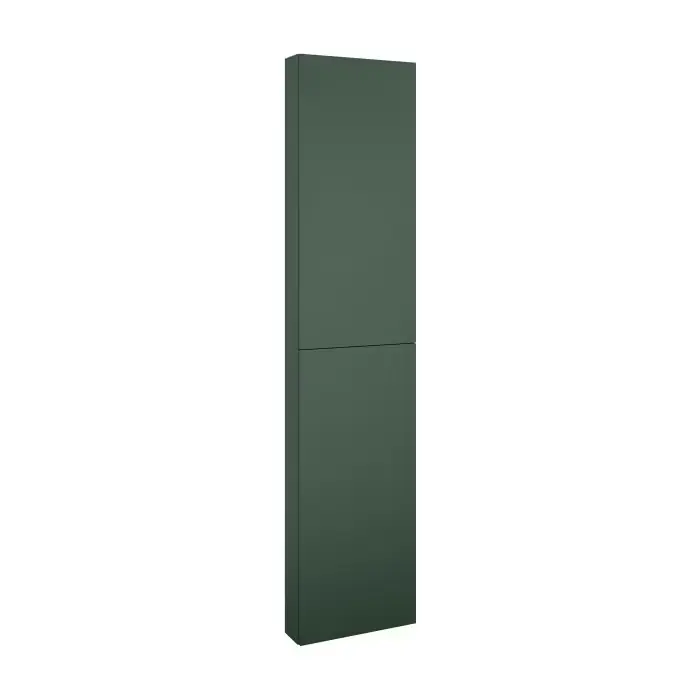 Extra kolumna łazienkowa wysoka z 2 drzwiami slim (12,6), zielony mat A857911534 - Supercena