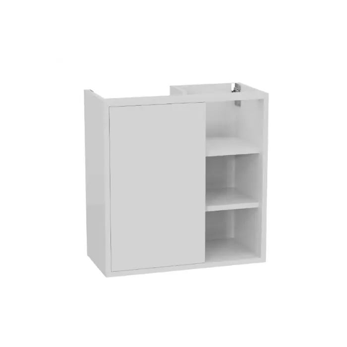 Popularny produkt | Ness szafka wisząca 57 cm podumywalkowa lakierowana, biały połysk MLEX.8201.600.WH