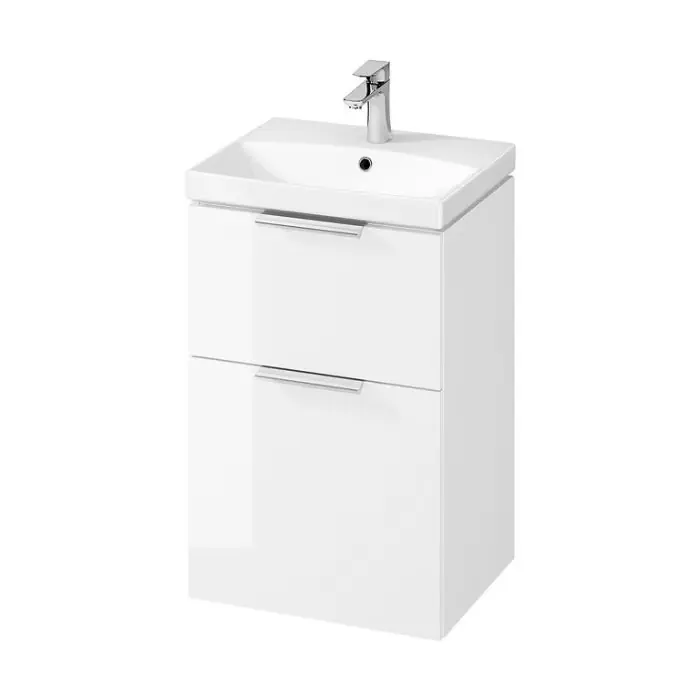 City szafka 50 + umywalka biały dsm S801-421 - Megacena