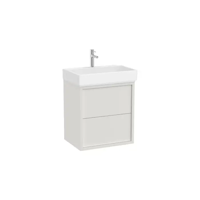 Tura zestaw łazienkowy unik z 2 szufladami 60 cm kolor biały mat A852026558 - Najlepsza cena