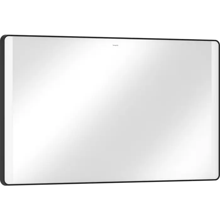 Xarita lite q lustro z bocznym oświetleniem led 1200/30, włącznik ścienny czarny matowy 54965670 - Superoferta