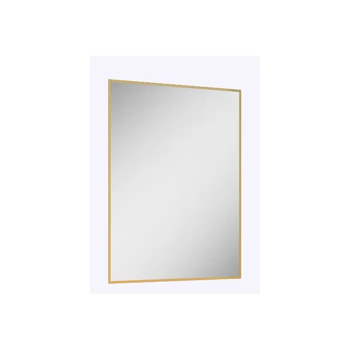 Lustro led sharon square 60/80 gold RE060603015570 - Bezpośrednio od producenta