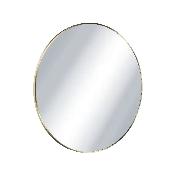 Virro lustro łazienkowe 80 cm okrągłe, złoty szczotkowany DOEX.VI080.GB | Nowa pozycja w ofercie