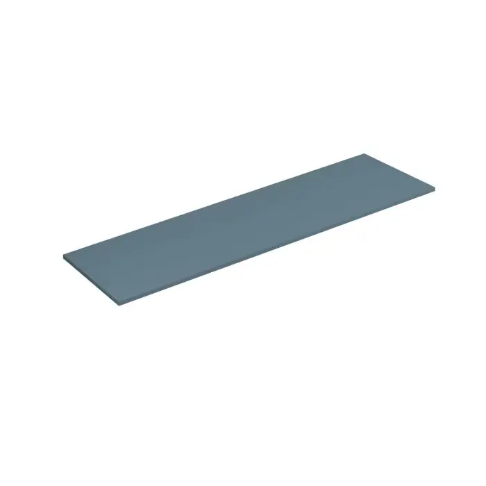 Profesjonalna jakość | Icos blat do szafki wiszącej 180 x 50 h1,2 cm, morski mat 50T180O3