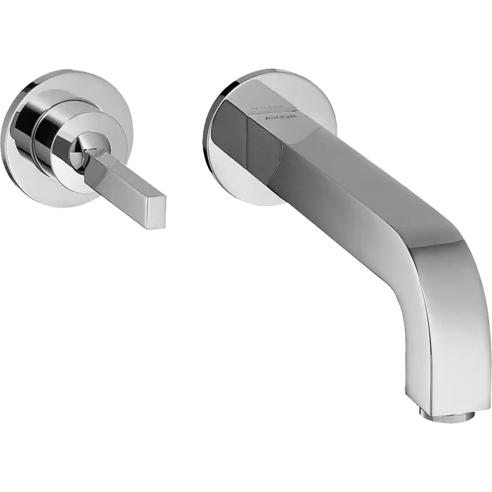 Oferta promocyjna | Citterio bateria umywalkowa z uchwytem pin, wylewk? 220 mm i rozetami, ścienna, podtynkowa, chrom 39116000