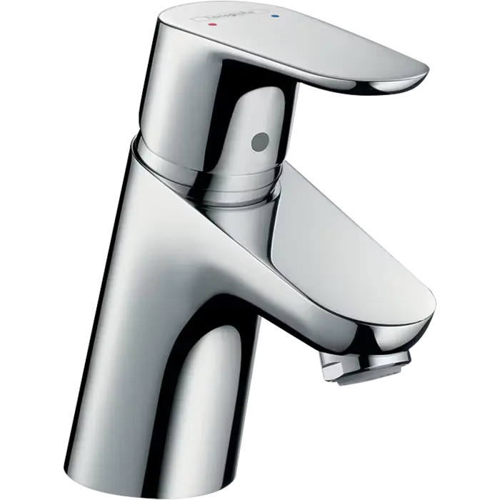 Focus jednouchwytowa bateria umywalkowa 70 lowpressure do bezciśnieniowych podgrzewaczy wody z kompletem odpływowym z cięgłem chrom 31132000 - Top oferta