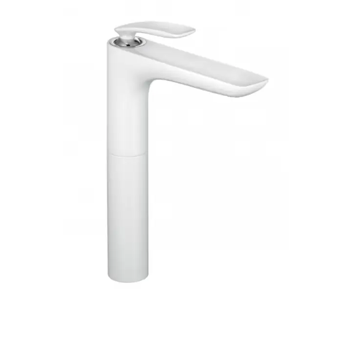Balance bateria umywalkowa, wysokość 334 mm, biały/chrom 522989175 - Bezpieczna płatność