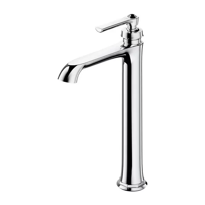 Armance bateria umywalkowa wysoka 32 cm bez korka chrom AM5213CR | Produkt ceniony przez klientów