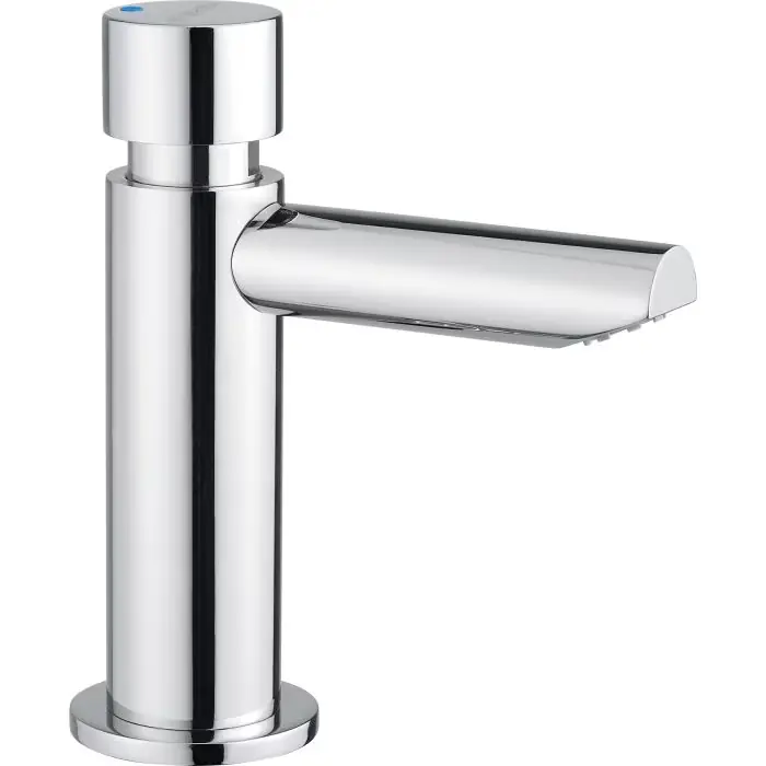 Duży rabat - Bateria umywalkowa czasowa chrom stojąca BBH 028L
