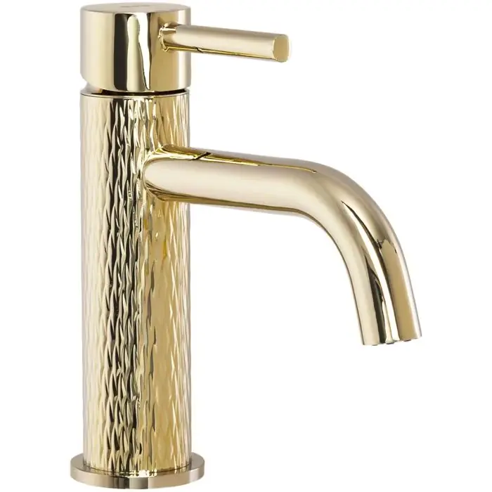 Wysoka jakość - Lungo art l.gold bateria umywalkowa niska REA-B6322