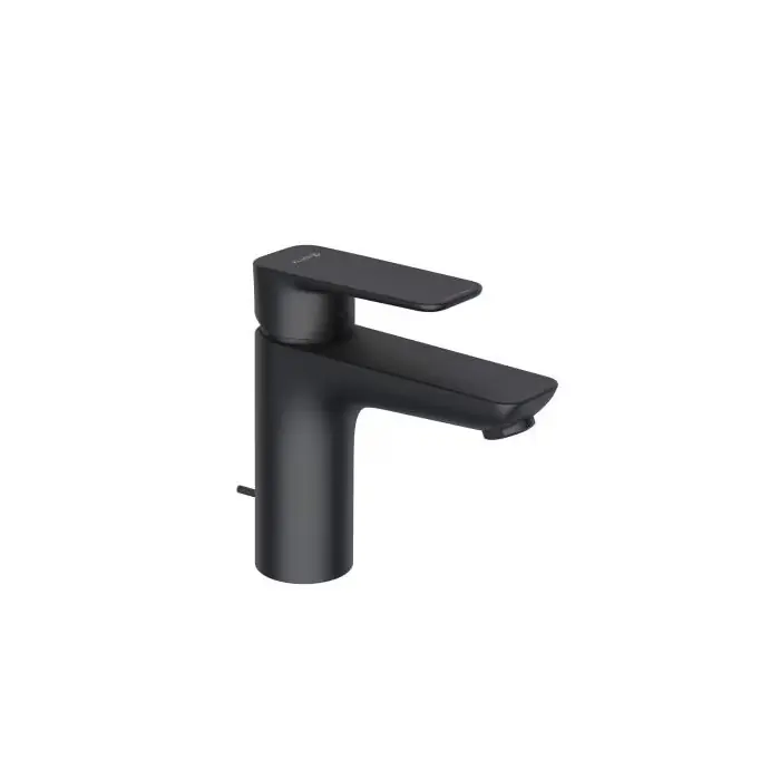 Pure&style j xl bateria umywalkowa 100, z zestawem odpływowym, czarny mat 402903975 | Produkt wysokiej jakości