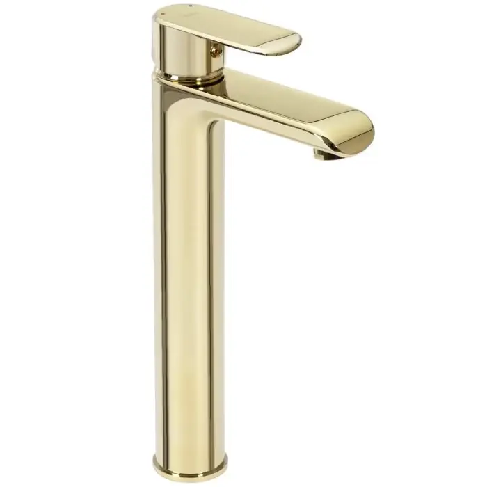 Bloom mirror gold bateria umywalkowa /wysoka/ REA-B6201 - Oszczędź więcej
