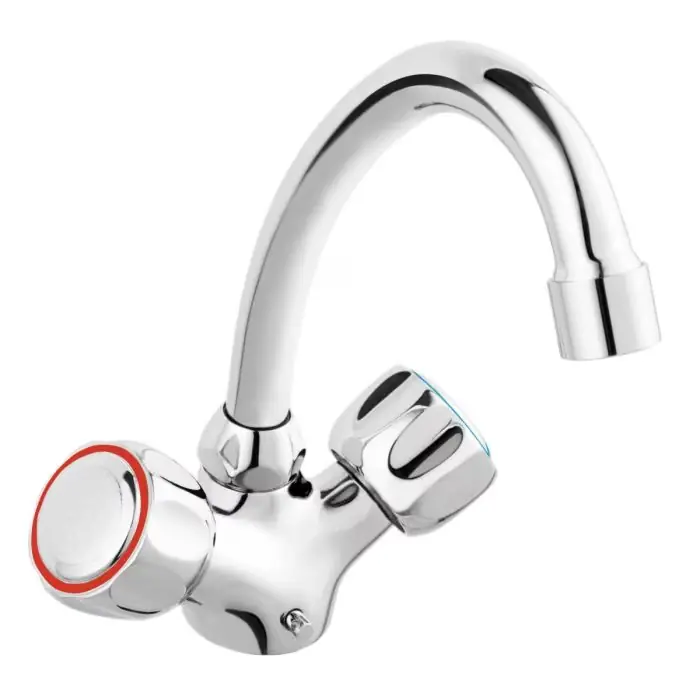 Standard bateria umywalkowa stojąca, chrom BST2 | Bestseller