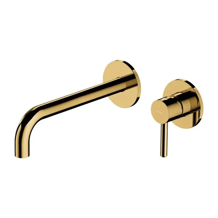 Oferta - Y bateria umywalkowa podtynkowa z długą wylewką złoty Y1215HLGL