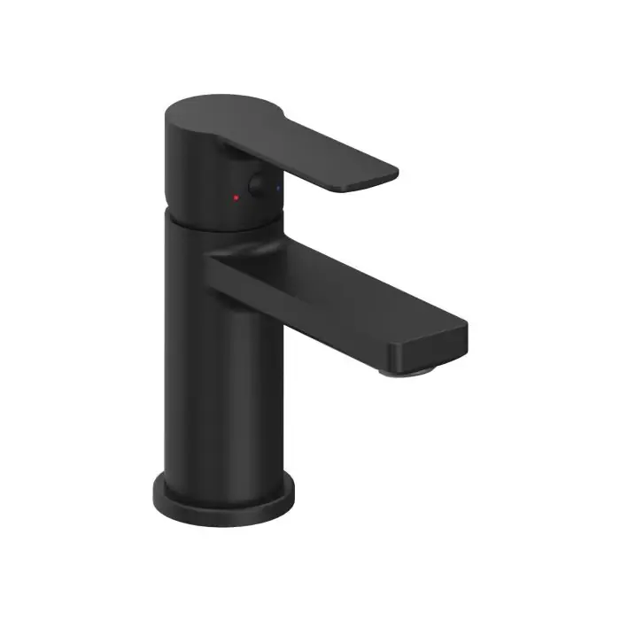Bateria umywalkowa stojąca solar, czarny mat X070488 - W sprzedaży