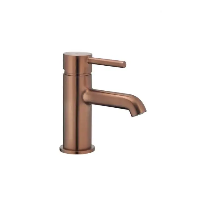 Moza bateria umywalkowa stojąca, brushed rose gold pvd + click clack 5032-815-34 | Megacena