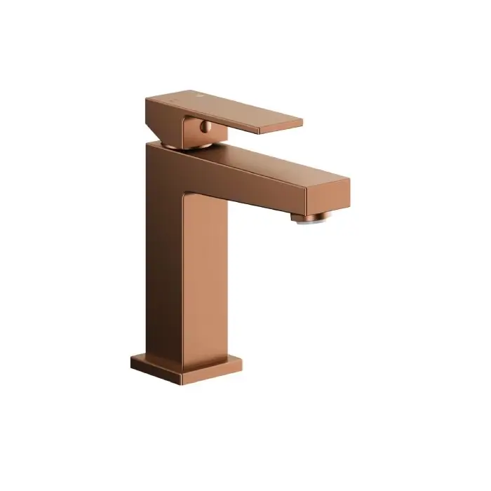 Bezpośrednio od producenta | Logon bateria umywalkowa stojąca, pvd brushed rose gold + click clack 5132-815-34