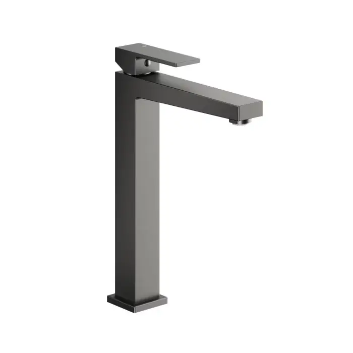 Logon bateria umywalkowa stojąca nablatowa, pvd gun metal grey + click clack 5132-612-61 | Świetna cena