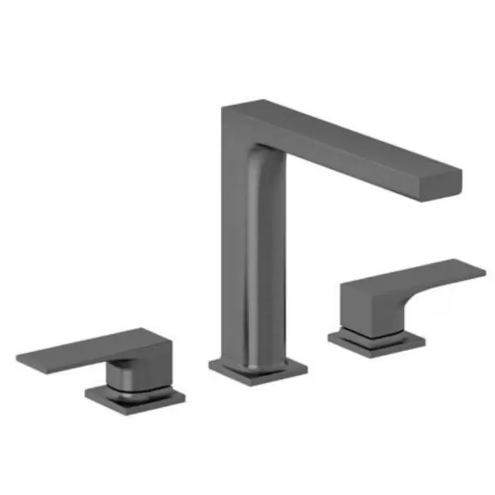 DECUS bateria umywalkowa, 3-otworowa z Push-Open, czarny szczotkowany PVD 54393N275 - Ograniczona ilość