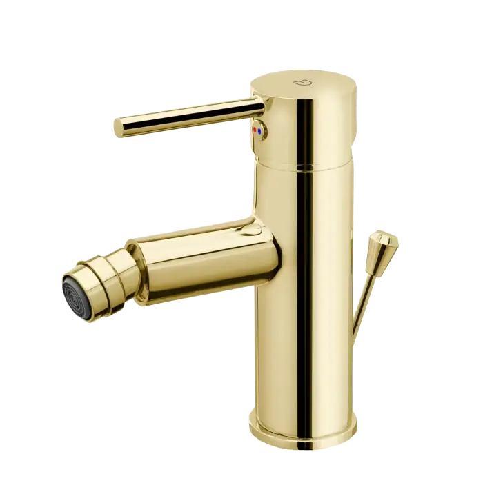 Jakość premium - Flusso gold bateria bidetowa z korekiem złoty FD1-FLS-6-55
