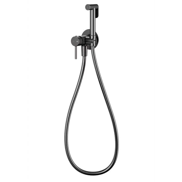 Produkt wysokiej jakości - Moza bateria bidetowa podtynkowa, pvd gun metal grey 5039-512-61