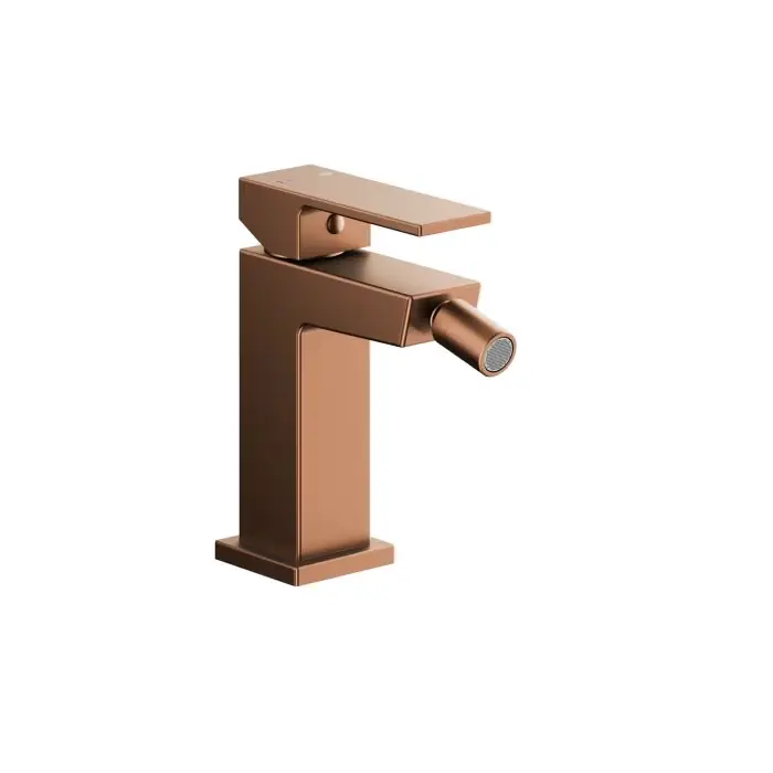 Premium - Logon bateria bidetowa stojąca, pvd brushed rose gold + click clack 5137-015-34