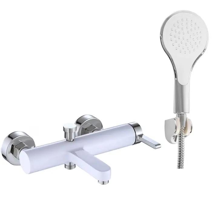 Oferta dnia | Polo chrome/white bateria wannowa REA-B9943