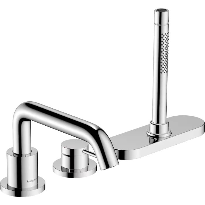 Oferta promocyjna | Tecturis s 3-otworowa jednouchwytowa bateria na brzeg wanny, sbox chrom 73447000