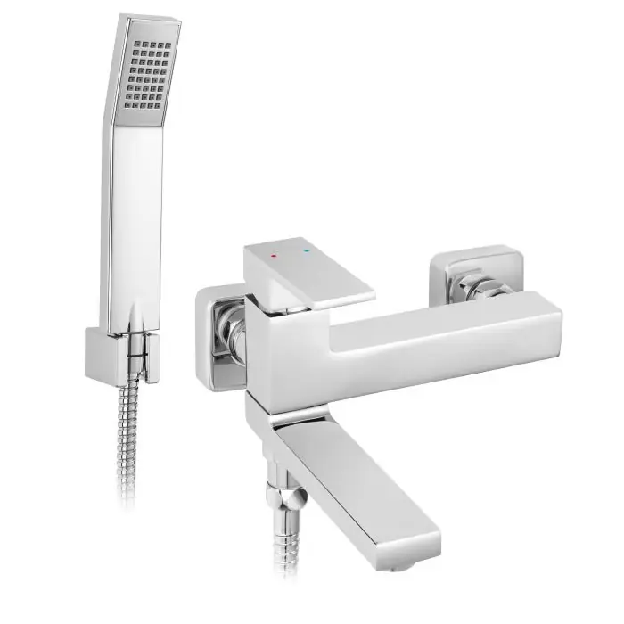 Zicco bateria wannowa z przełącznikiem w wylewce., chrom BZI11R | Oferta