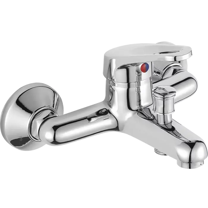 Bateria wannowa ścienna bez zestawu natryskowego chrom BKY 010D - Wybór klientów