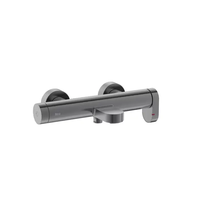 Kay bateria wannowo-prysznicowa ścienna bez zestawu prysznicowego pvd brushed graphite A5A027GGM0 - Kup online