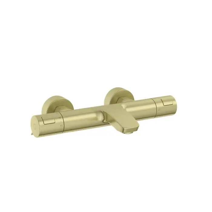 T-500 bateria termostatyczna wannowo-prysznicowa ścienna pvd brushed gold A5A1E18VA0 - Promocja kończy się wkrótce