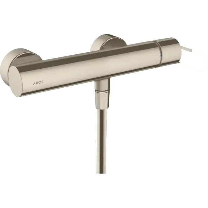 Uno bateria prysznicowa z uchwytem zero, natynkowa nikiel szczotkowany 45600820 - Popularny produkt